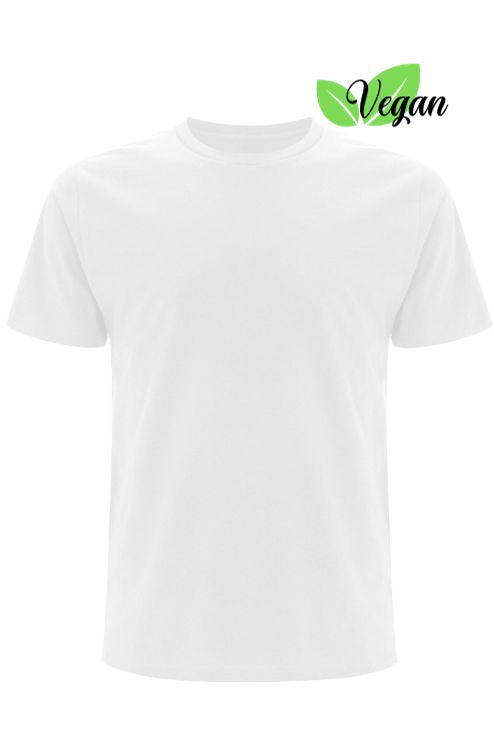 Vorderansicht eines veganen Damen T-Shirts Latimera in der Farbe Weiss White Panthera