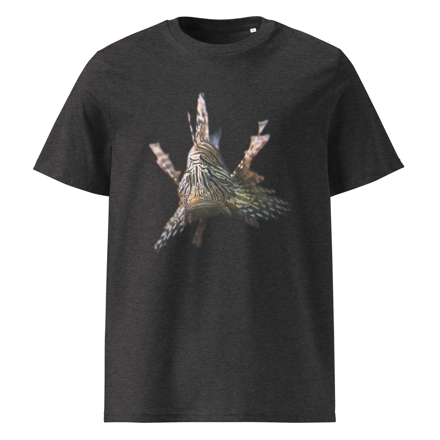 einzigartiges T-Shirt für Damen mit einem Fotodruck eines Feuerfisches